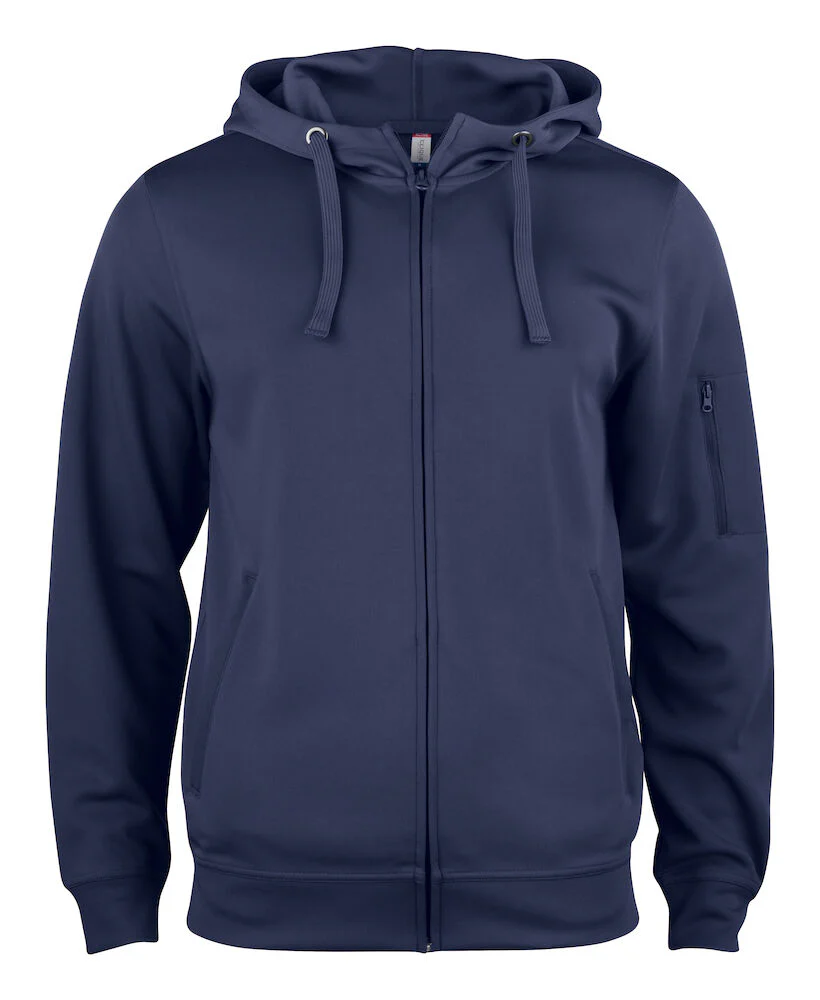 BASIC ACTIVE HOODY FZ UNISEX - Bild 6