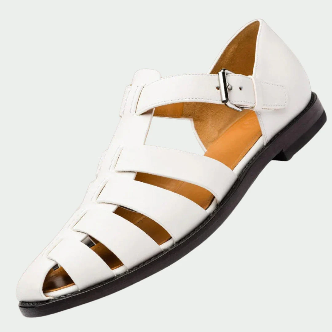 Arvid | Premium Herrsandaler I Äkta Läder - Bild 3