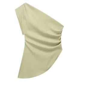 Ella Mae - Asymmetrisk T-shirt Nytt dammode