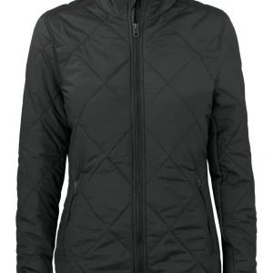 SILVERDALE JACKET DAM SVART