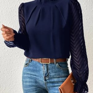 Belinda - Elegant långärmad topp