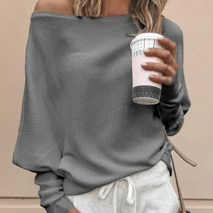 Ulrike | Stickad elegant mjuk blus