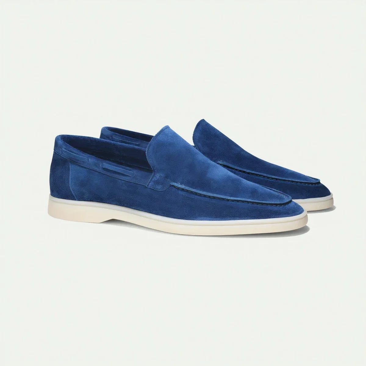 Elmar - Klassiska loafers i mocka för herr - Bild 9