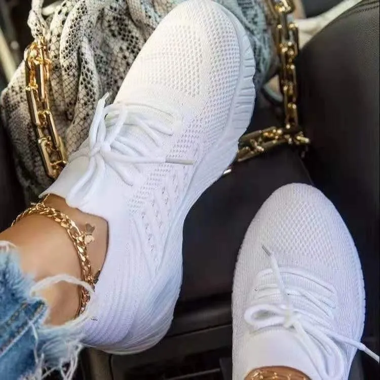 Adelia - Ortopediska sneakers i mesh för kvinnor - Bild 3