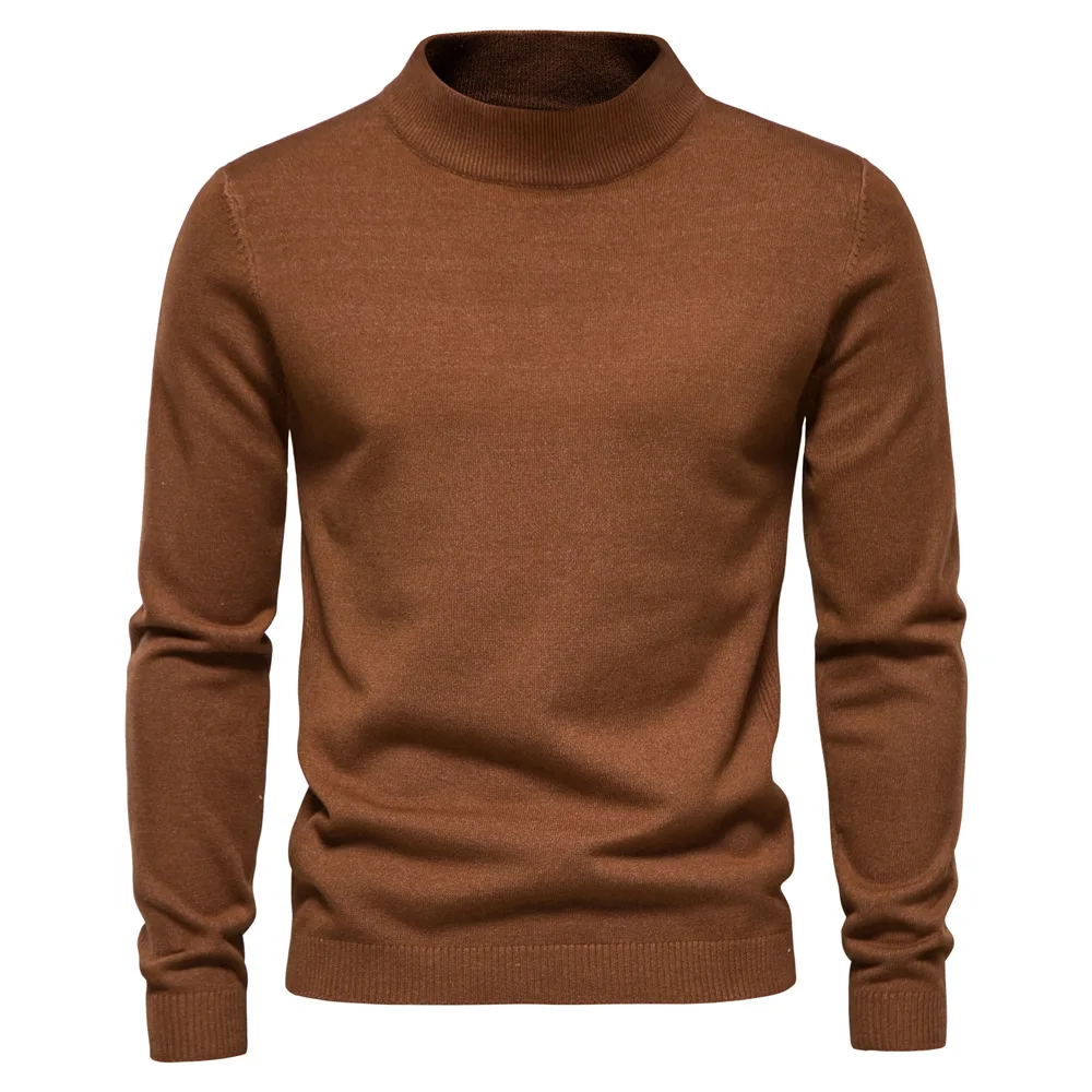 Theodore | Tidlös Mock Neck Tröja för Män - Bild 3