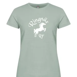 RINGNÄS RYTTARFÖRENING SOMMAR T-SHIRT SALVIAGRÖN DAM