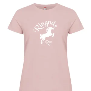 RINGNÄS RYTTARFÖRENING SOMMAR T-SHIRT CANDY PINK DAM