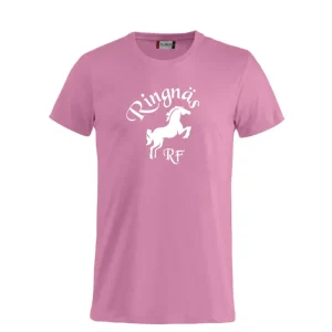 RINGNÄS RYTTARFÖRENING SOMMAR T-SHIRT BRIGHT PINK JUNIOR