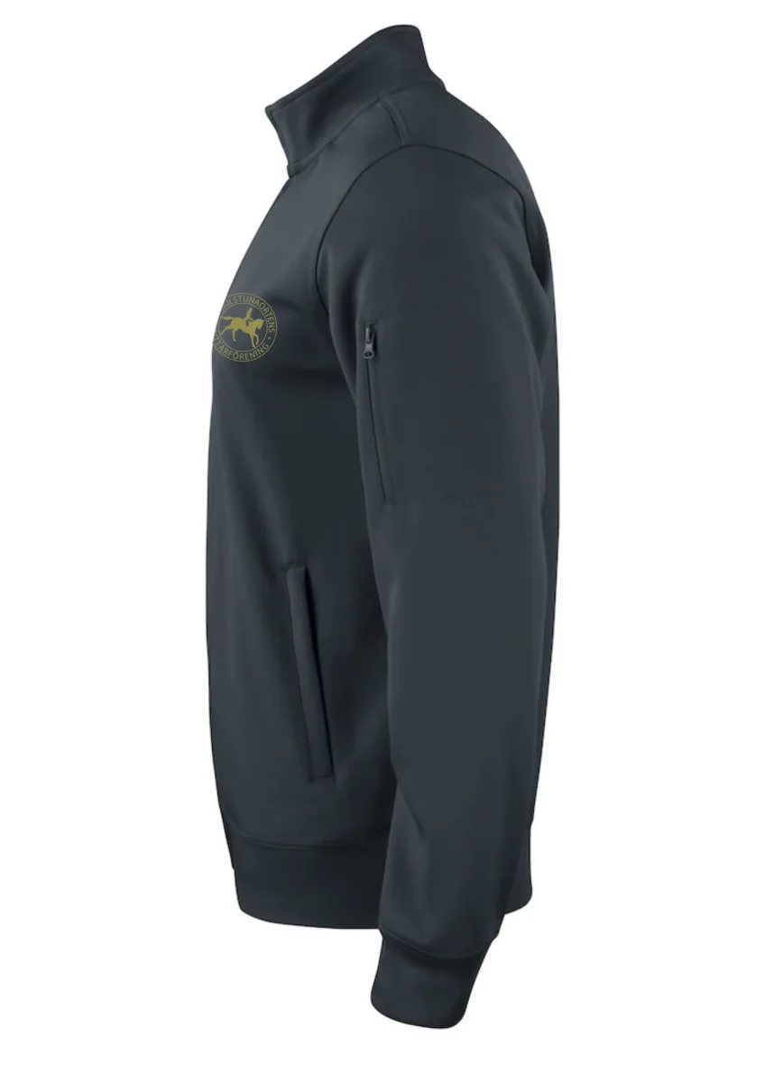 ÄLVDALENS RIDKLUBB BASIC ACTIVE CARDIGAN UNISEX SVART - Bild 5