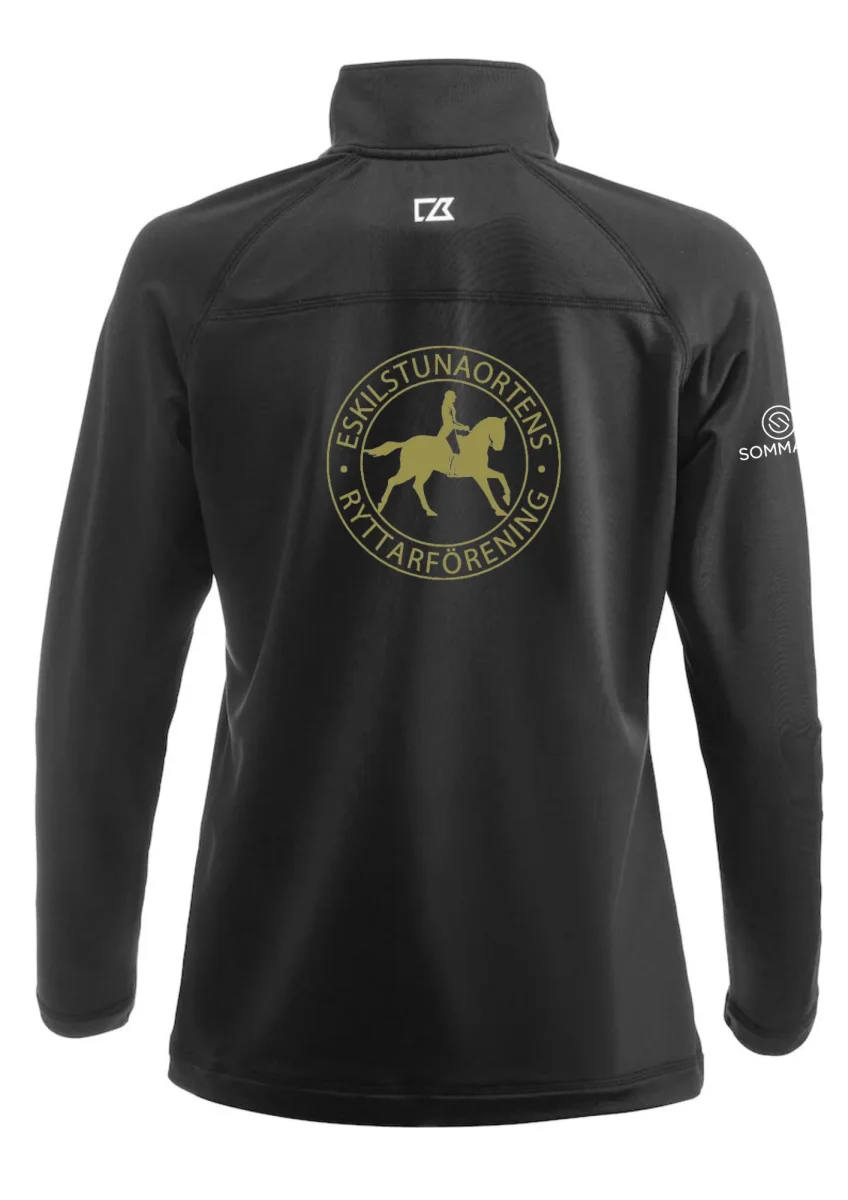 ESKILSTUNAORTENS RYTTARFÖRENING COOS BAY HALF ZIP DAM SVART - Bild 3