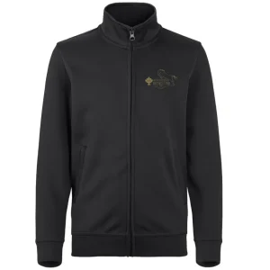 ÄLVDALENS RIDKLUBB BASIC ACTIVE CARDIGAN JUNIOR SVART