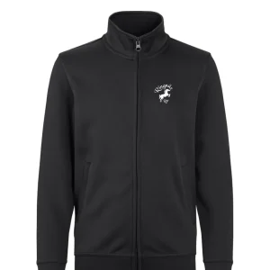 RINGNÄS RYTTARFÖRENING BASIC ACTIVE CARDIGAN JUNIOR SVART