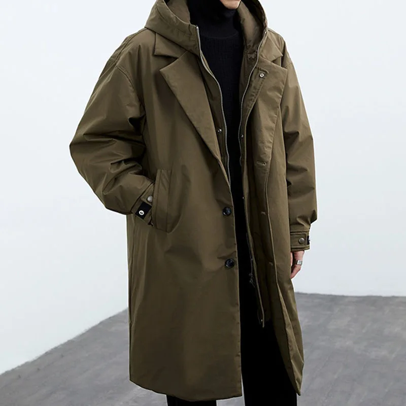 Lars | Varm och Stilren Trenchcoat – Klassisk Elegans för Kalla Dagar - Bild 2