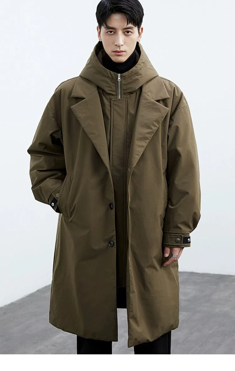 Lars | Varm och Stilren Trenchcoat – Klassisk Elegans för Kalla Dagar - Bild 6