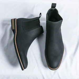 Kristian | Klassiska Chelsea Boots i Äkta Läder