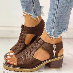 Karen - Ortopediska sandaler med klack