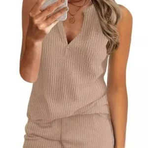 Mila - Casual sport V-ringad sommar T-shirt dam se