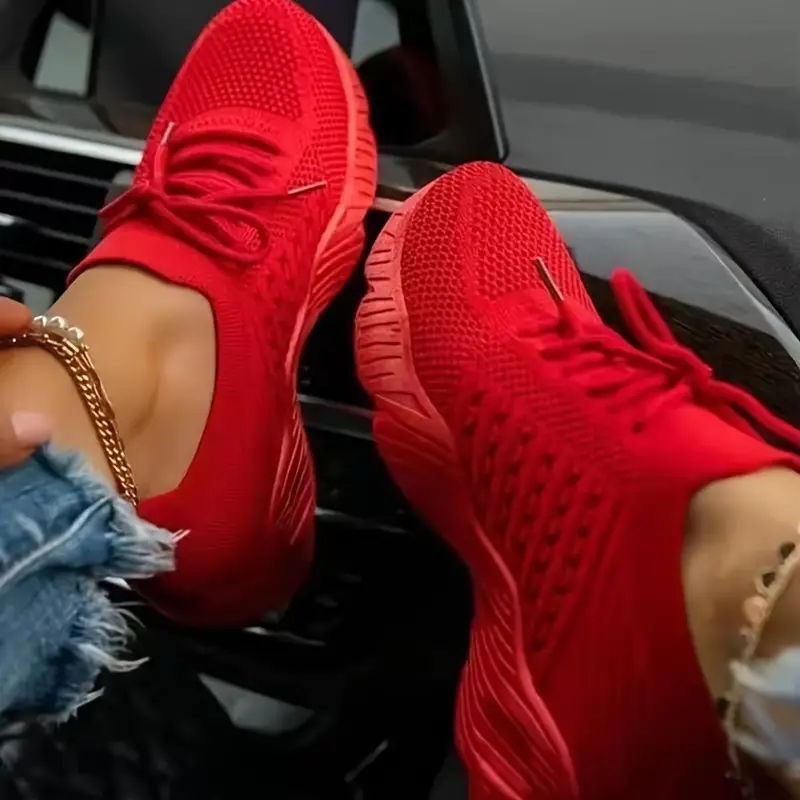 Adelia - Ortopediska sneakers i mesh för kvinnor - Bild 2