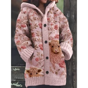Embla | Trendig Stickad Väst med Stil & Komfort