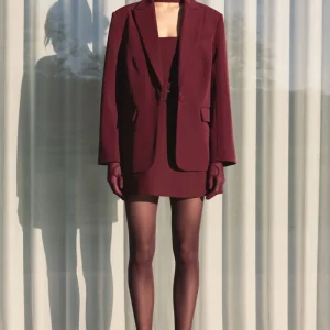 Katherine | Burgundy skräddarsydd kavaj
